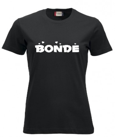 T-skjorte Dame Bonde