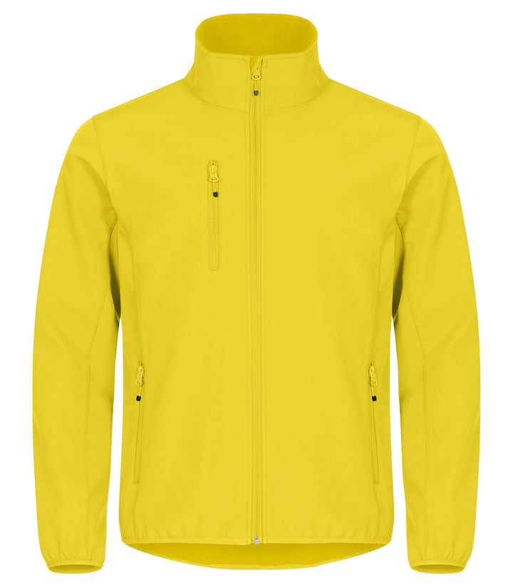Softshelljakke Clique Classic Softshell Jacket Herre – uten trykk – Sitrongul
