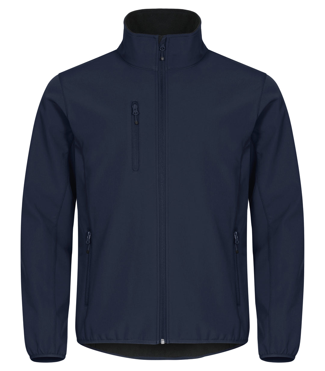 Softshelljakke Clique Classic Softshell Jacket Herre – uten trykk – Marineblå