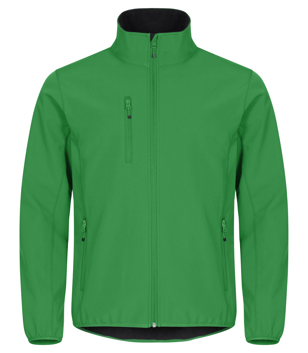 Softshelljakke Clique Classic Softshell Jacket Herre – uten trykk – Eplegrønn