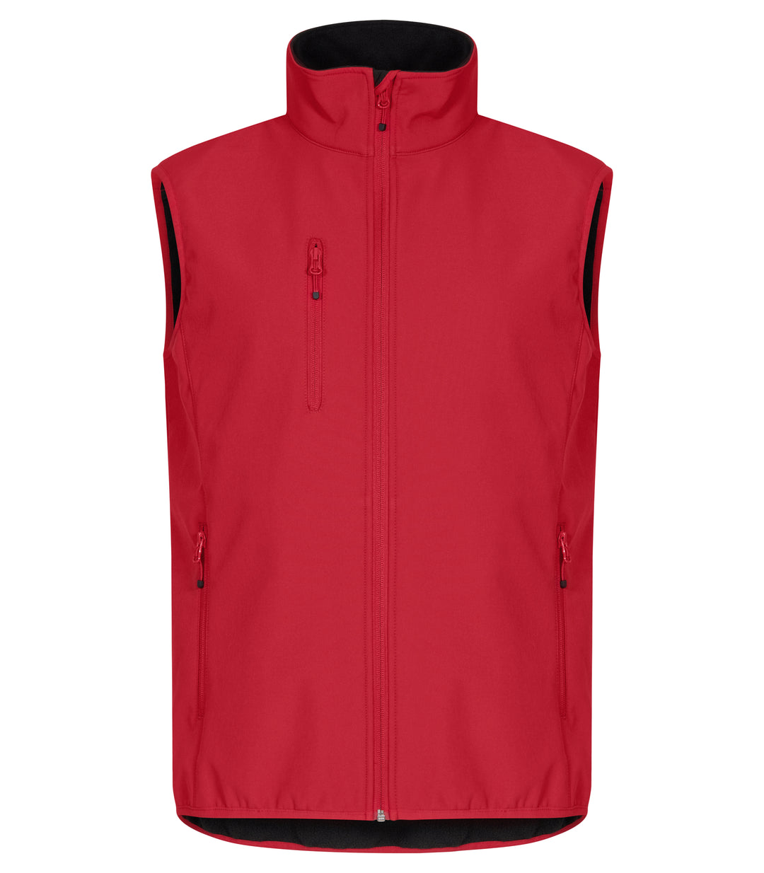 Vest Clique Classic Softshell Vest Herre – uten trykk – Rød
