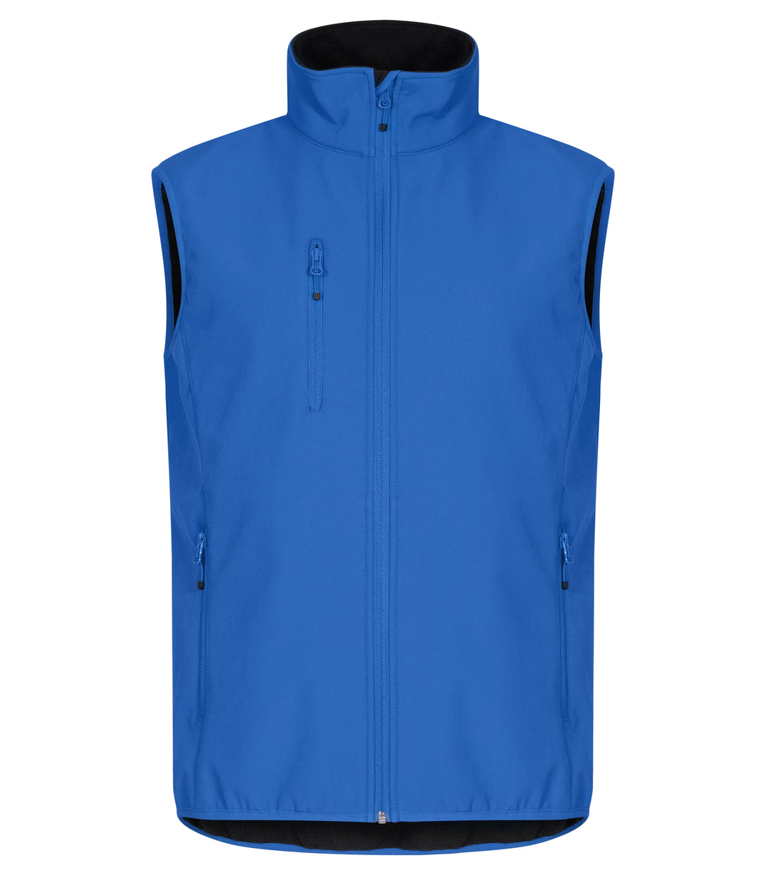 Vest Clique Classic Softshell Vest Herre – uten trykk – Kongeblå