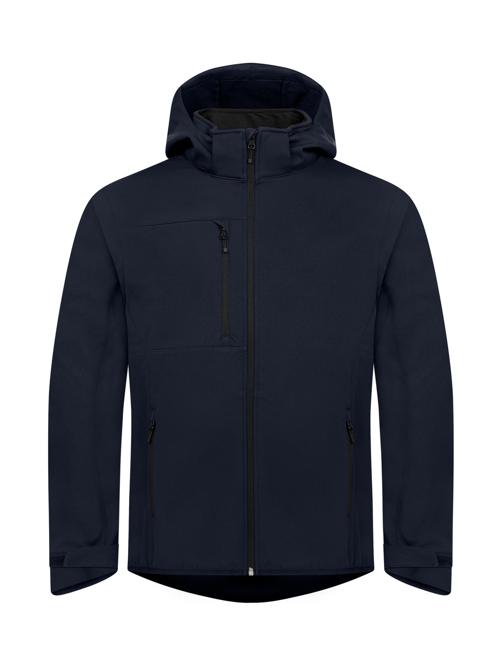 Softshelljakke Clique Classic Softshell 2 in 1 Herre – uten trykk – Marineblå