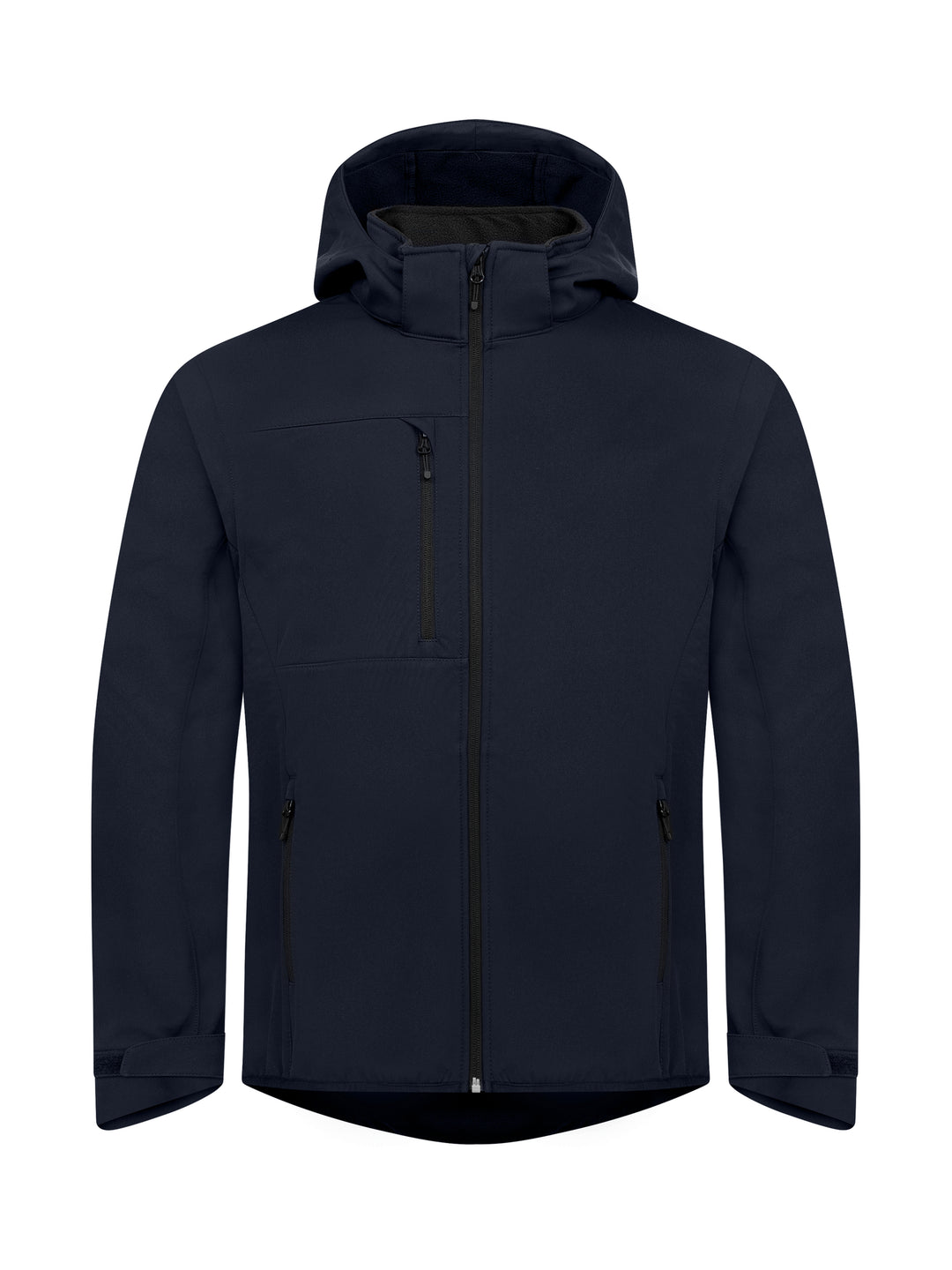 Softshelljakke Clique Classic Softshell 2 in 1 Herre – uten trykk – Marineblå