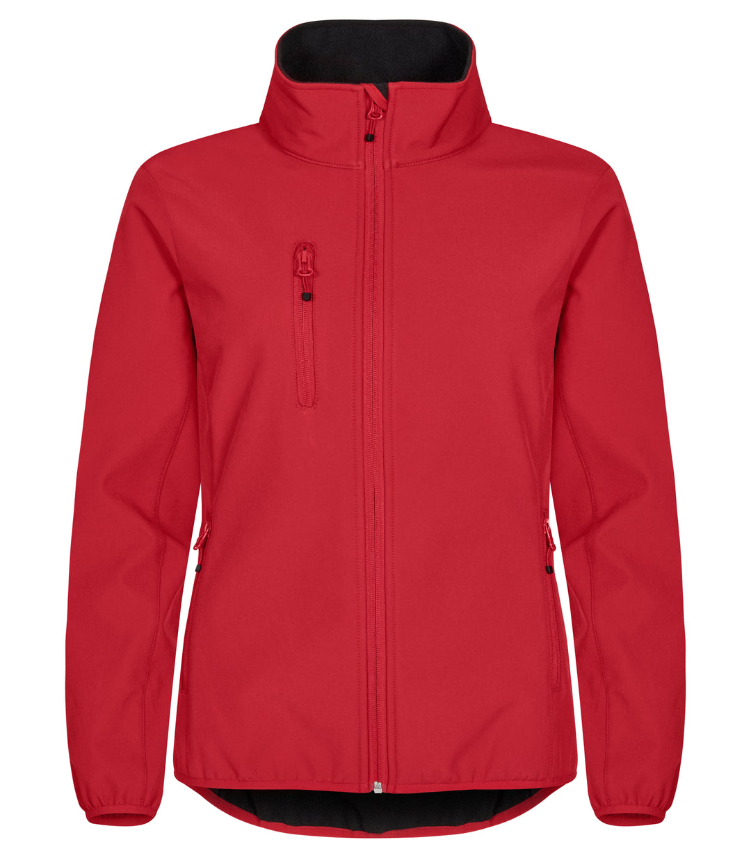 Softshelljakke Clique Classic Softshell Jacket Dame – uten trykk – Rød