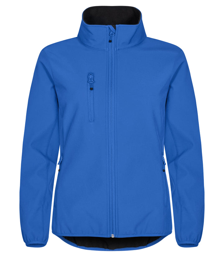 Softshelljakke Clique Classic Softshell Jacket Dame – uten trykk – Kongeblå