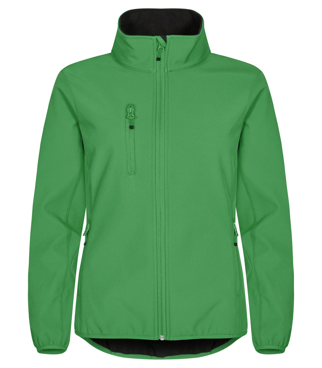 Softshelljakke Clique Classic Softshell Jacket Dame – uten trykk – Eplegrønn