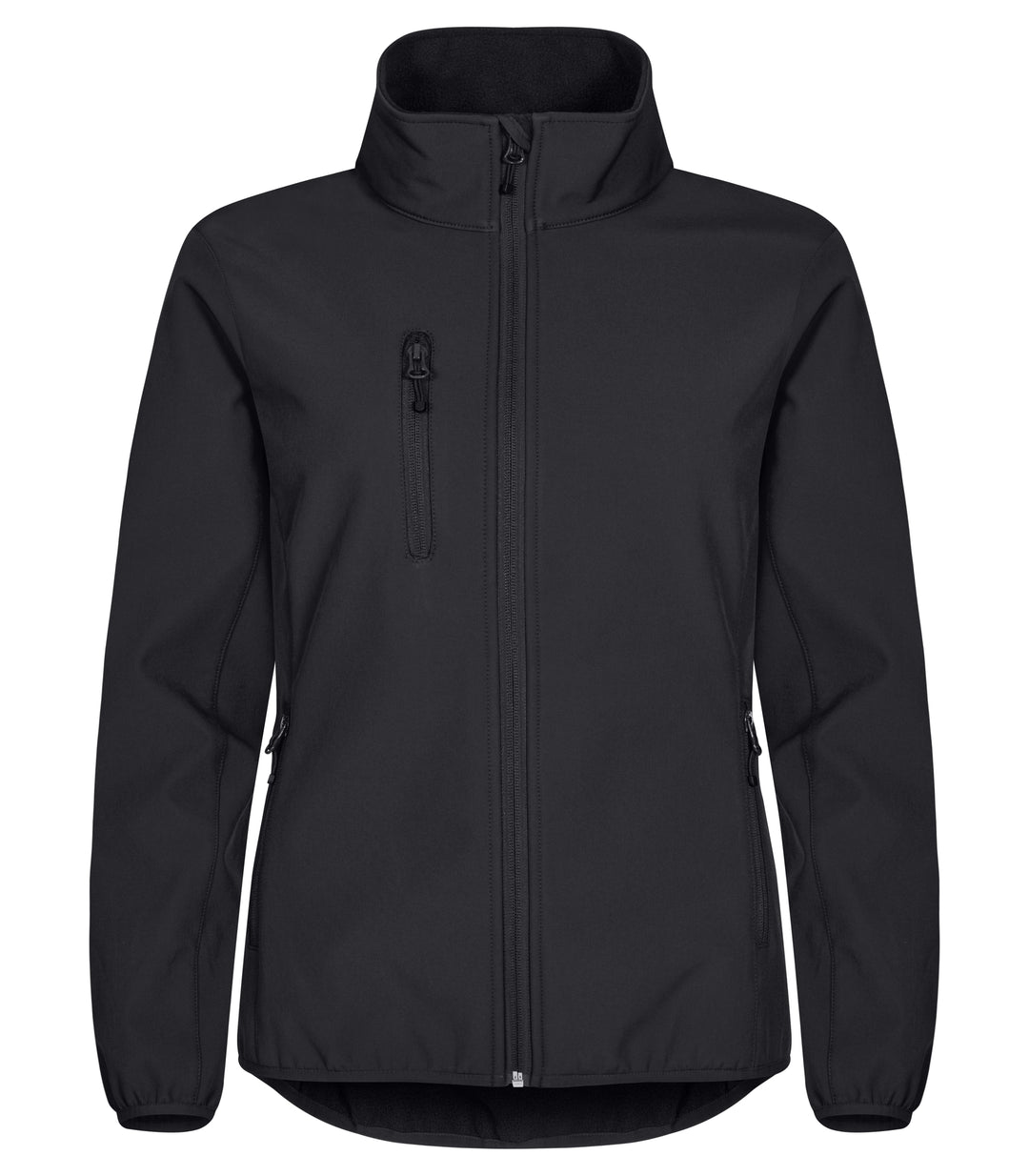 Softshelljakke Clique Classic Softshell Jacket Dame – uten trykk – Sort