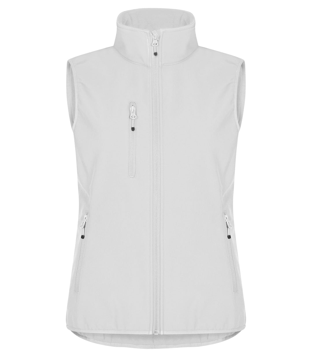 Vest Clique Classic Softshell Vest Dame – uten trykk – Hvit