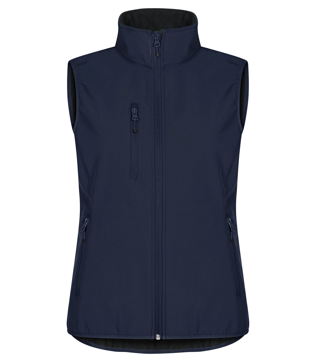 Vest Clique Classic Softshell Vest Dame – uten trykk – Marineblå