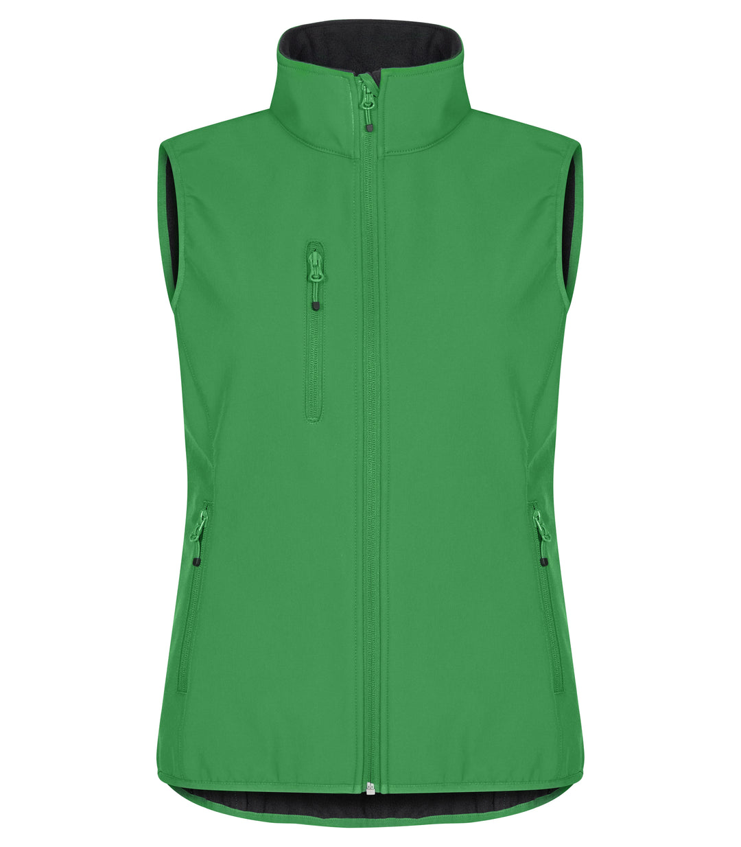 Vest Clique Classic Softshell Vest Dame – uten trykk – Eplegrønn