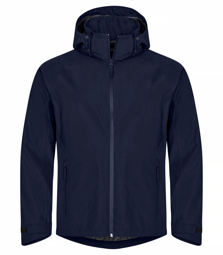 Skalljakke Clique Classic Shell Jacket Herre – uten trykk – Marineblå