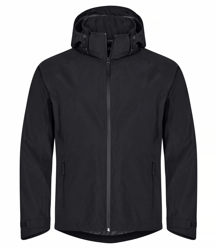 Skalljakke Clique Classic Shell Jacket Herre – uten trykk – Sort