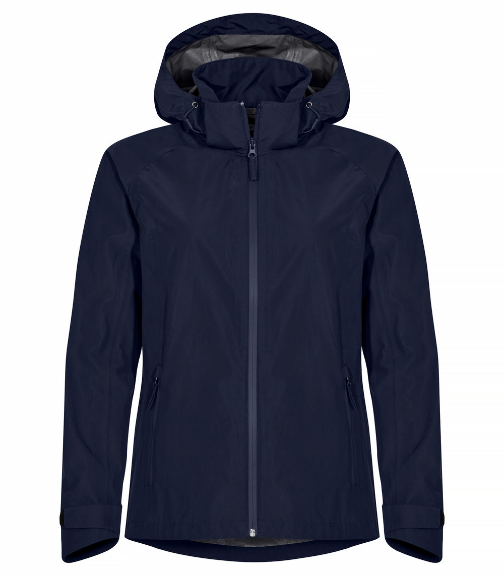 Skalljakke Clique Classic Shell Jacket Dame – uten trykk – Marineblå