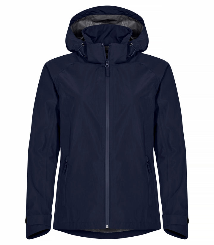 Skalljakke Clique Classic Shell Jacket Dame – uten trykk – Marineblå