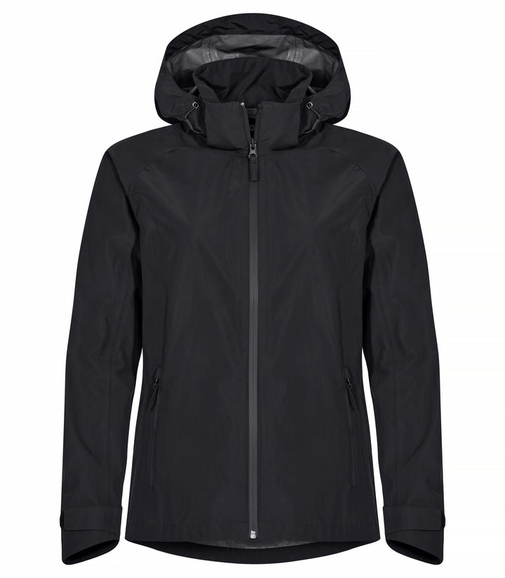 Skalljakke Clique Classic Shell Jacket Dame – uten trykk – Sort