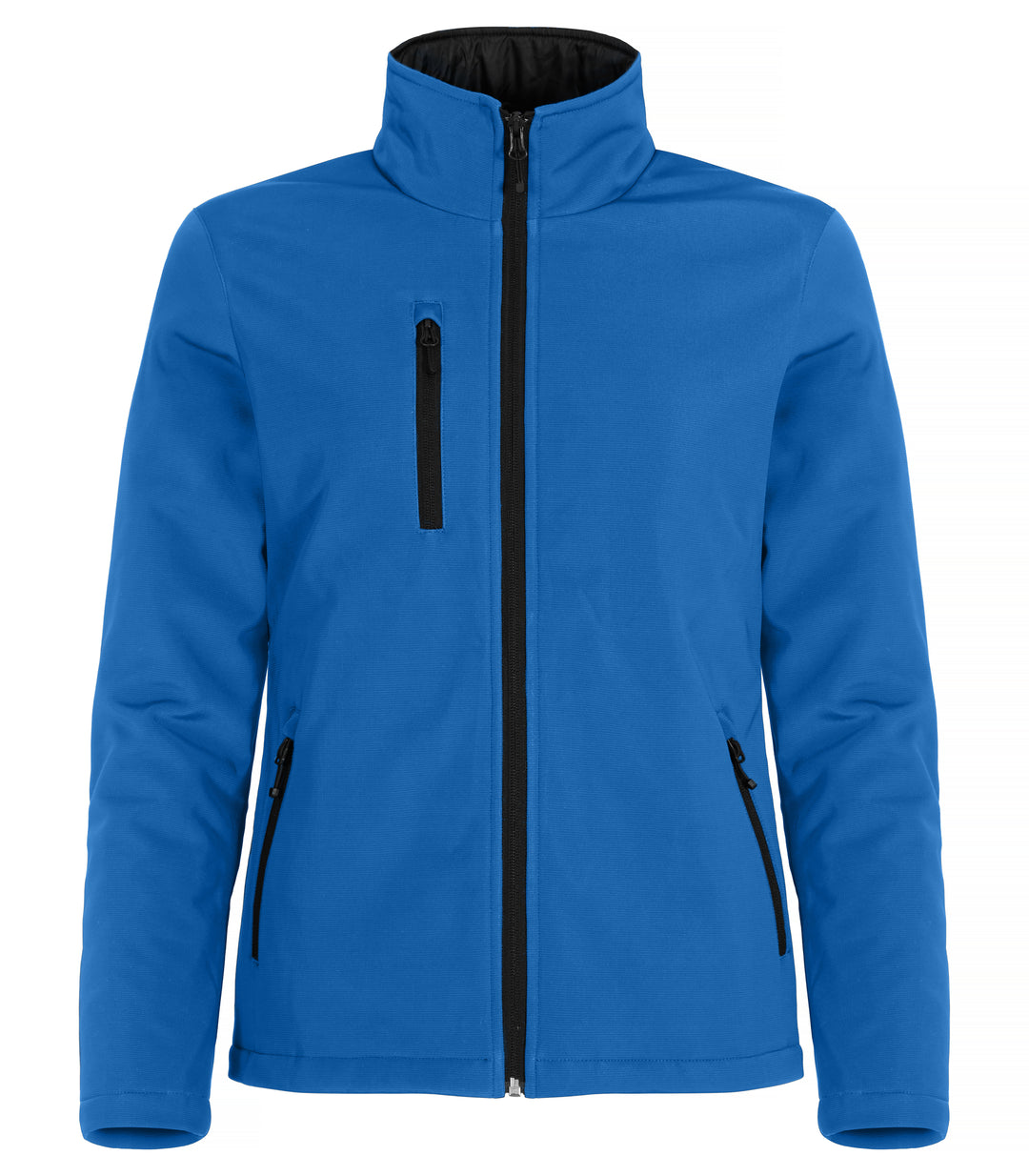 Softshelljakke Clique Padded Softshell Jacket Dame – uten trykk – Kongeblå