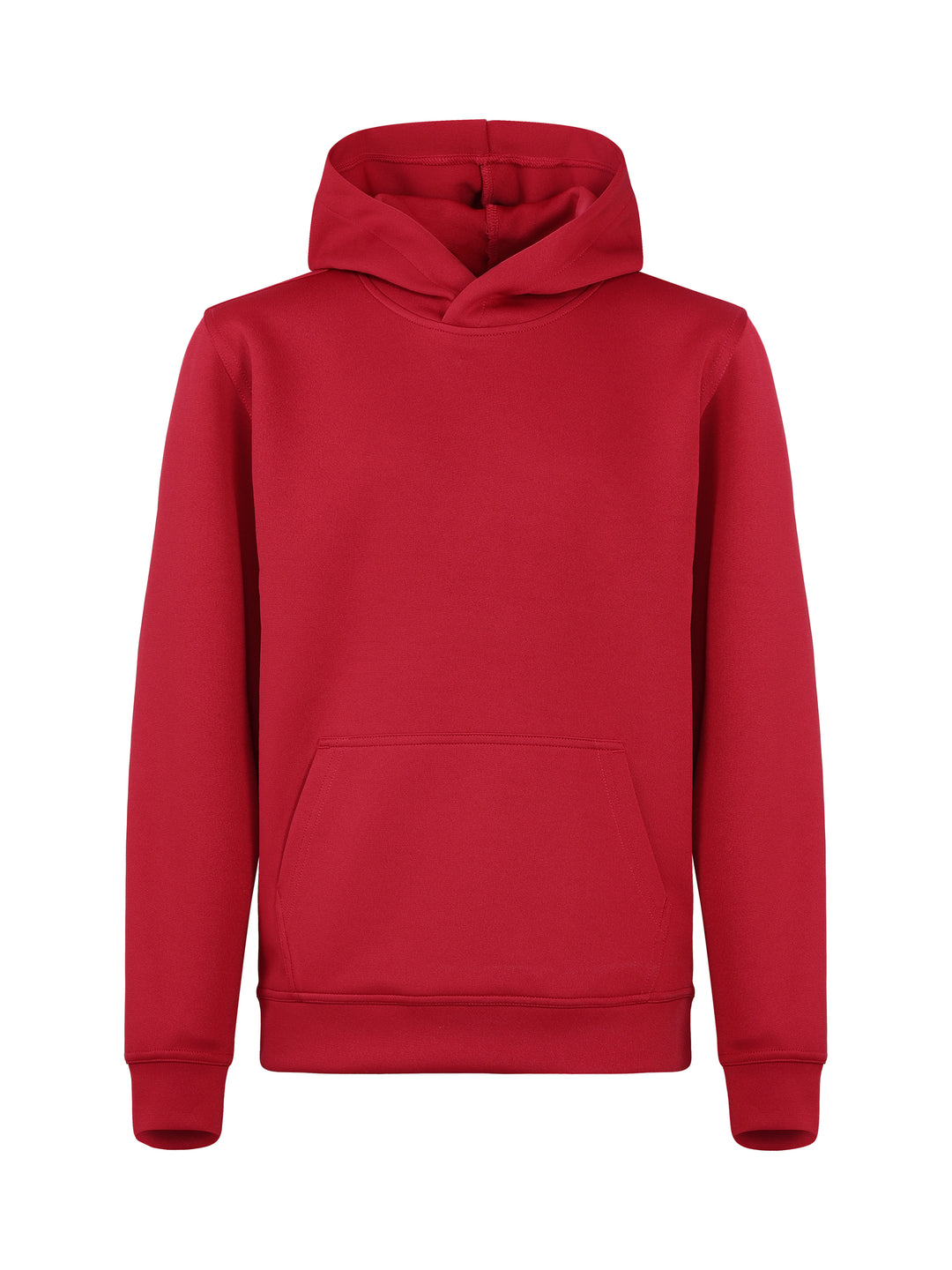 Hettegenser Clique Miami Hoody Junior – uten trykk – Rød