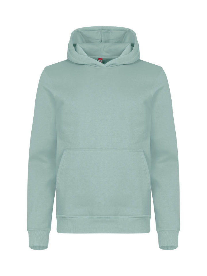 Hettegenser Clique Miami Hoody Junior – uten trykk – Salviegrønn