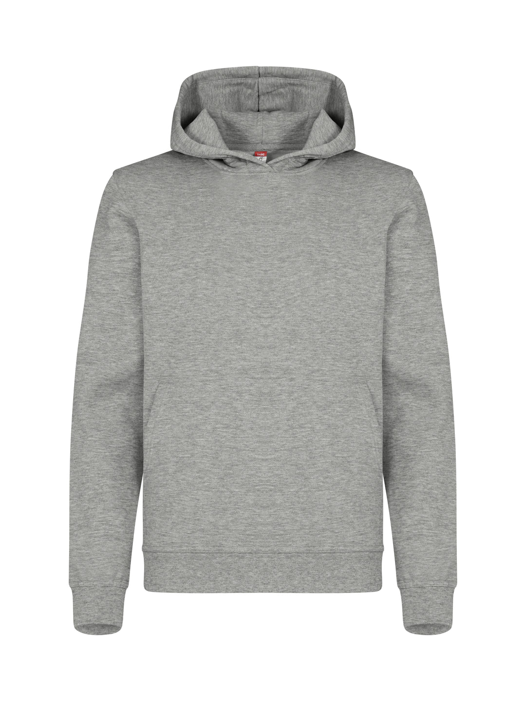 Hettegenser Clique Miami Hoody Junior – uten trykk – Gråmelert