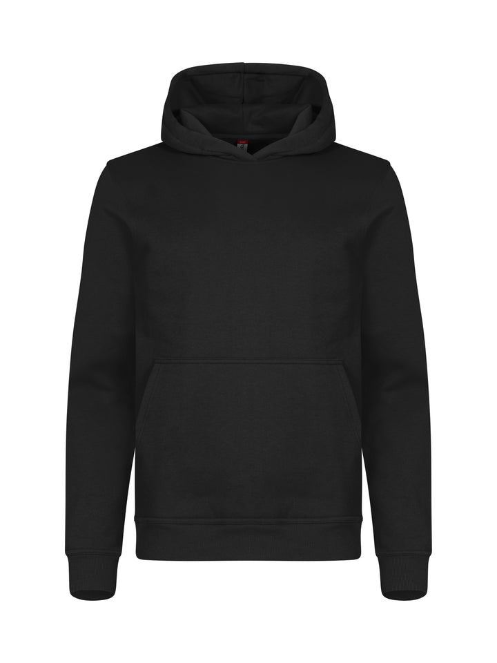 Hettegenser Clique Miami Hoody Junior – uten trykk – Sort