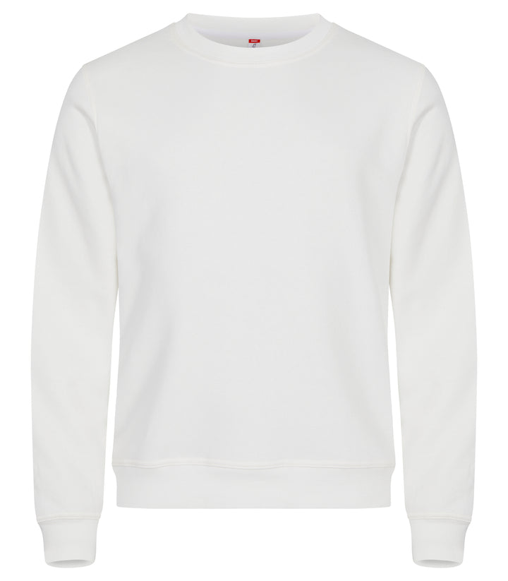 Collegegenser Clique Miami Roundneck Herre – uten trykk – Offwhite