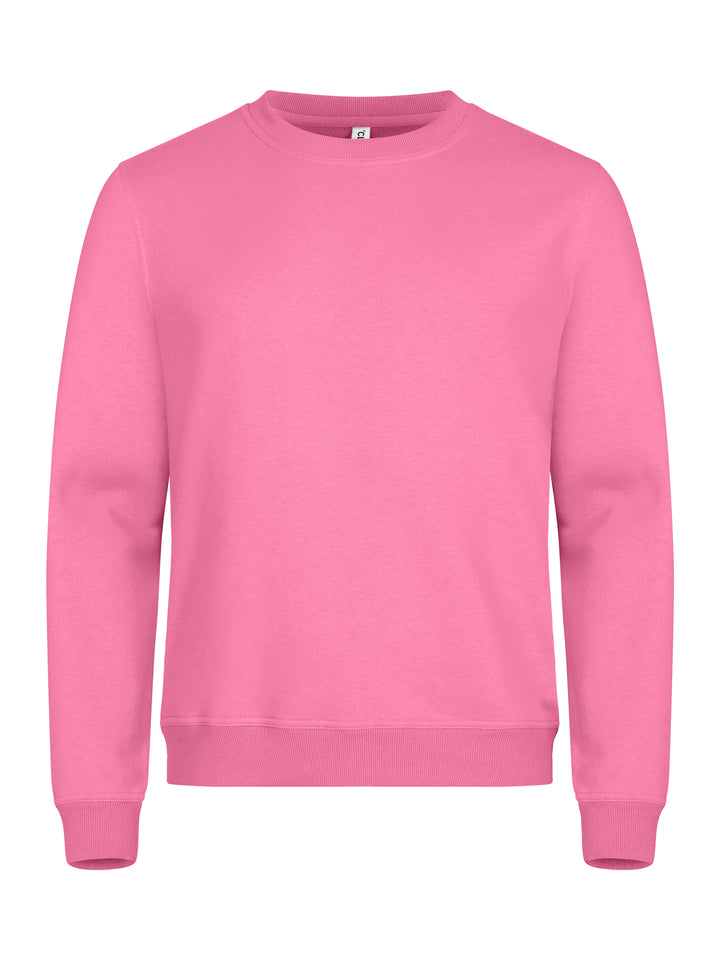 Collegegenser Clique Miami Roundneck Herre – uten trykk – Rosa