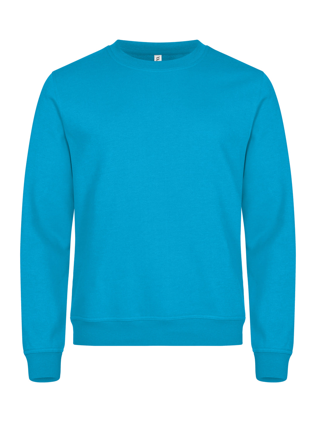 Collegegenser Clique Miami Roundneck Herre – uten trykk – Turkis