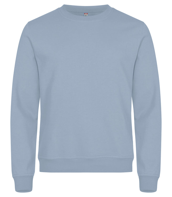 Collegegenser Clique Miami Roundneck Herre – uten trykk – Lys blå