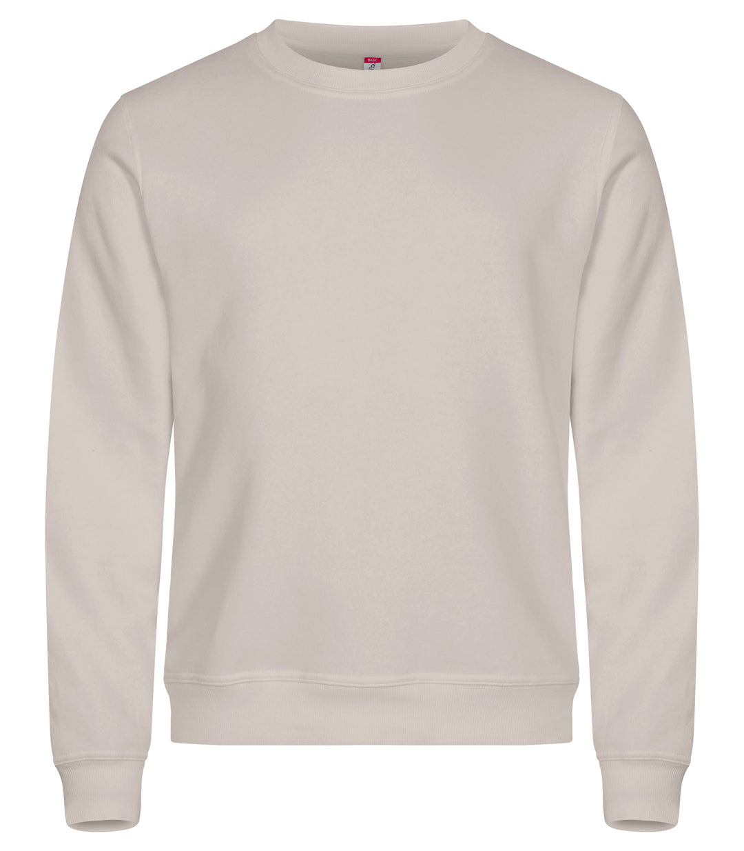Collegegenser Clique Miami Roundneck Herre – uten trykk – Steingrå