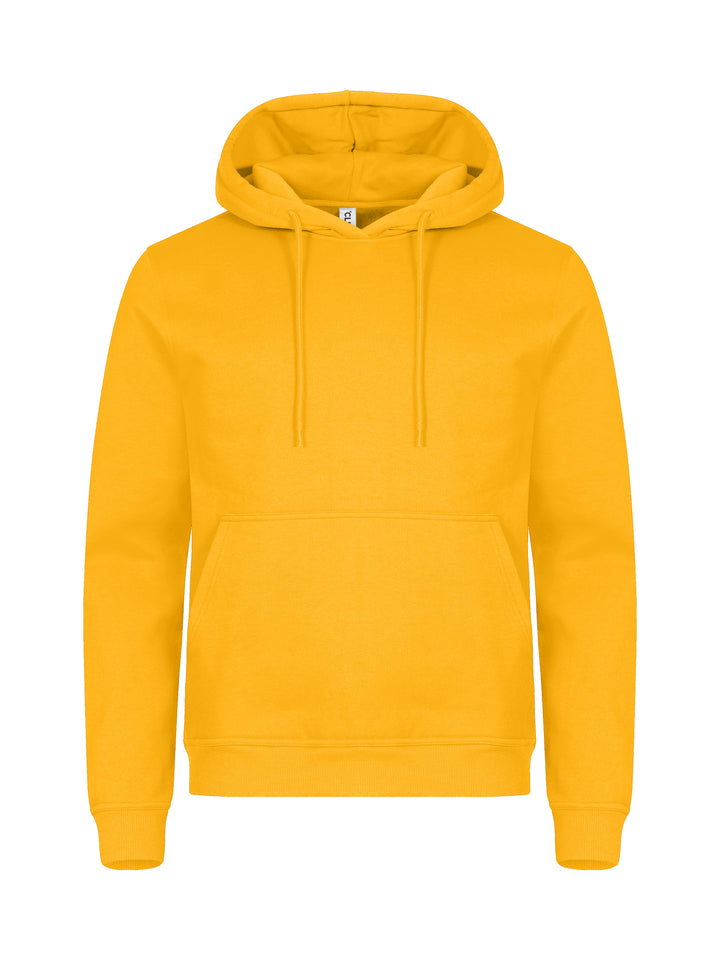 Hettegenser Clique Miami Hoody Herre – uten trykk – Sitrongul