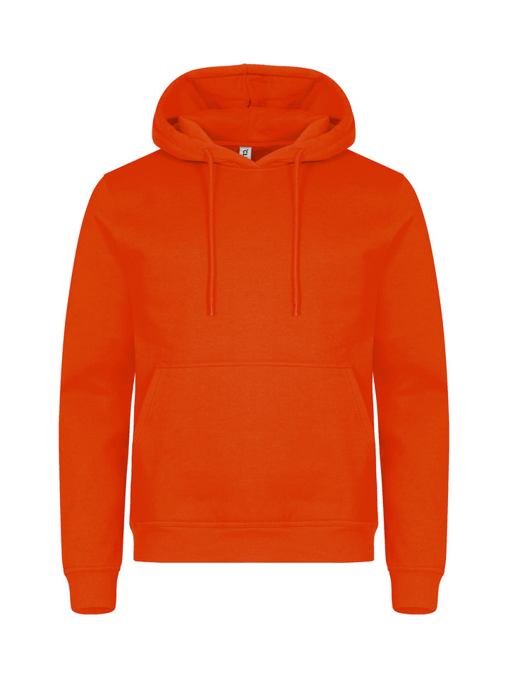 Hettegenser Clique Miami Hoody Herre – uten trykk – Oransje
