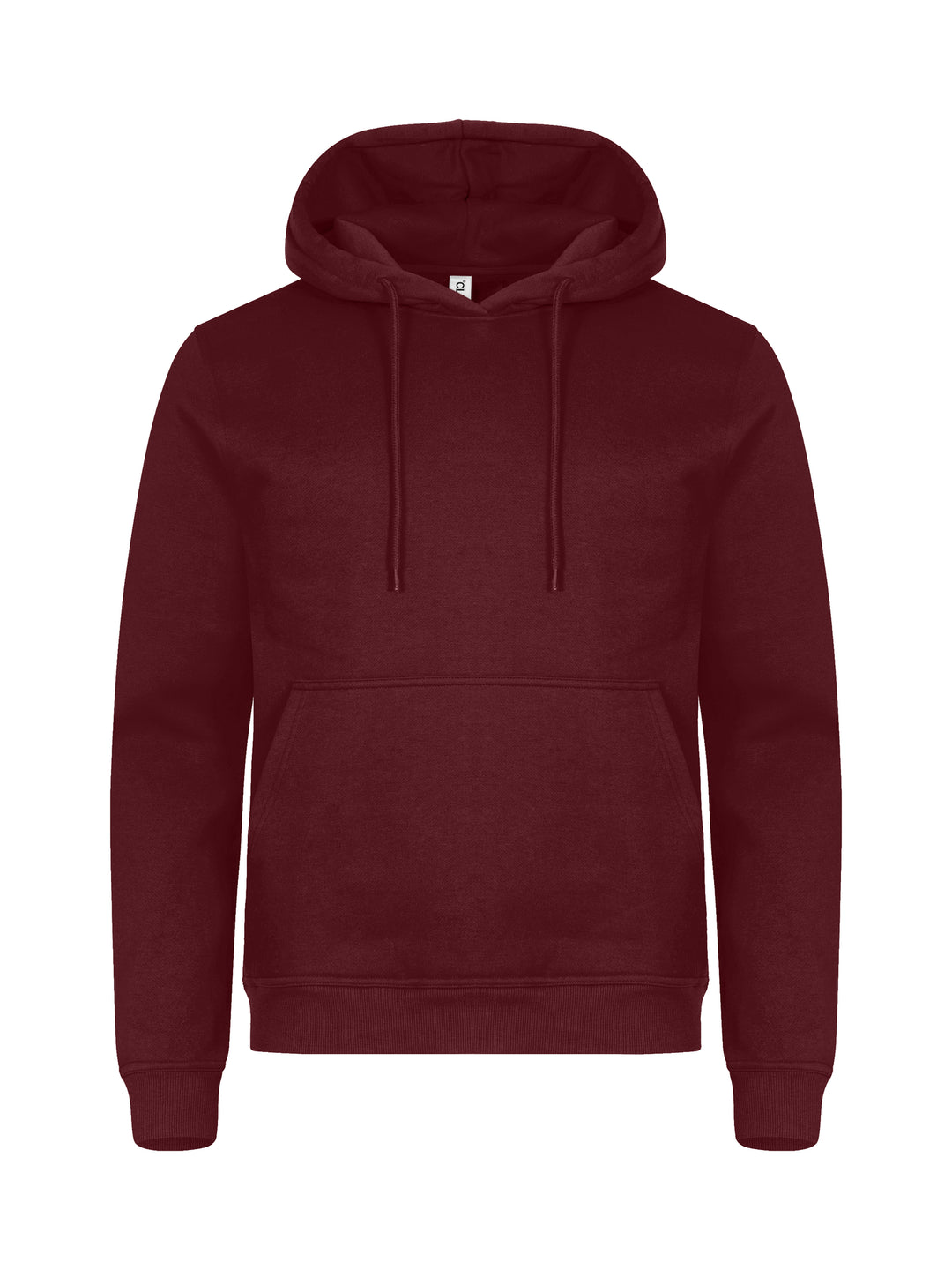 Hettegenser Clique Miami Hoody Herre – uten trykk – Burgunder