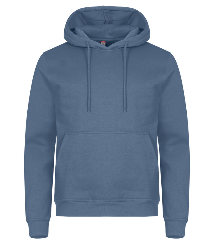 Hettegenser Clique Miami Hoody Herre – uten trykk – Stålblå