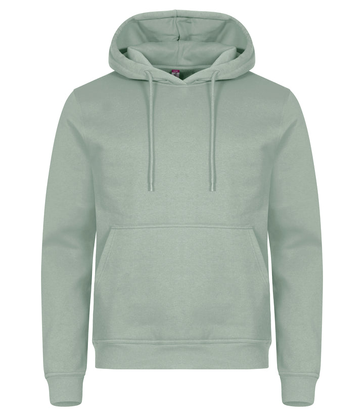 Hettegenser Clique Miami Hoody Herre – uten trykk – Salviegrønn