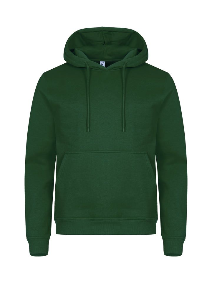 Hettegenser Clique Miami Hoody Herre – uten trykk – Flaskegrønn