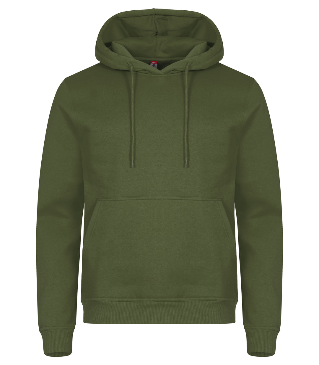 Hettegenser Clique Miami Hoody Herre – uten trykk – Armégrønn