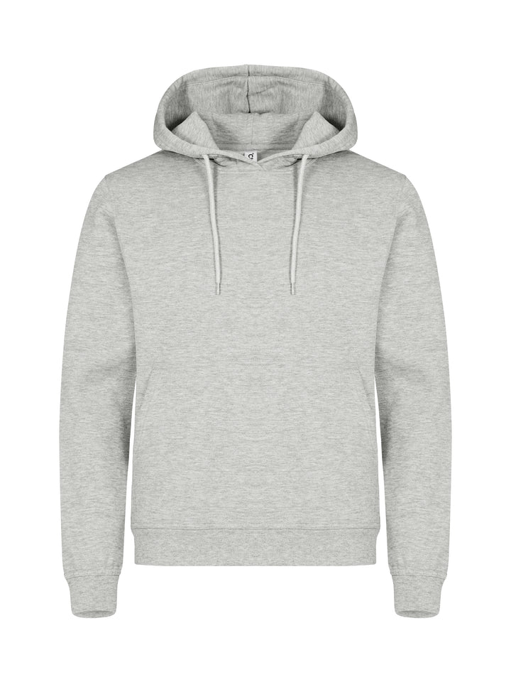 Hettegenser Clique Miami Hoody Herre – uten trykk – Askegrå
