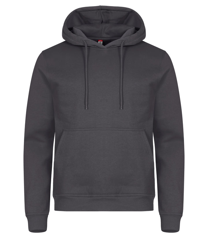 Hettegenser Clique Miami Hoody Herre – uten trykk – Metallgrå
