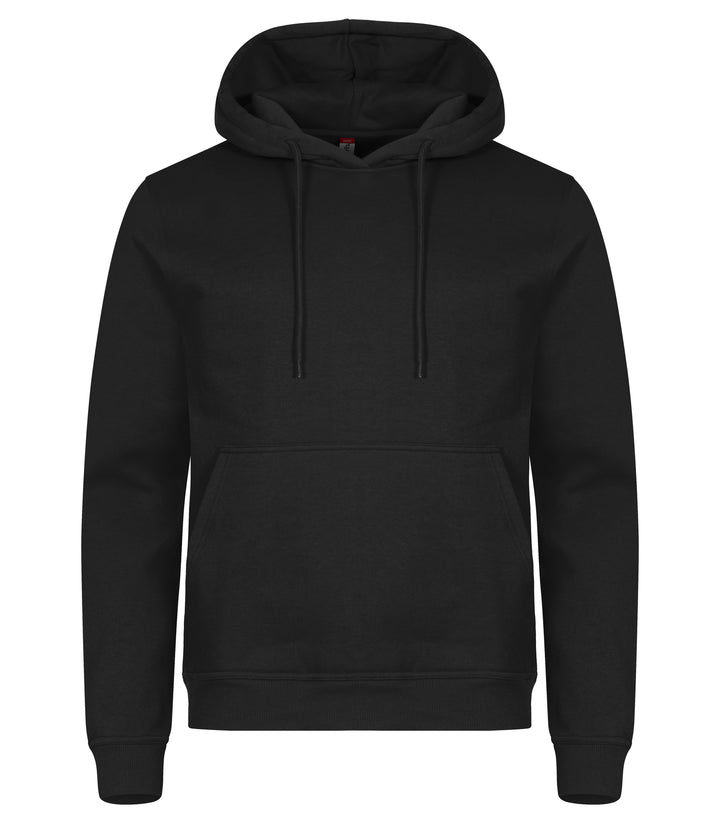 Hettegenser Clique Miami Hoody Herre – uten trykk – Sort
