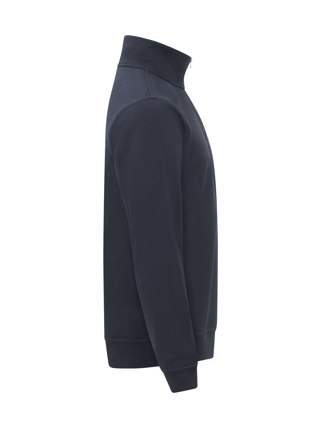 Collegegenser Clique Miami Half Zip Herre – uten trykk – Marineblå
