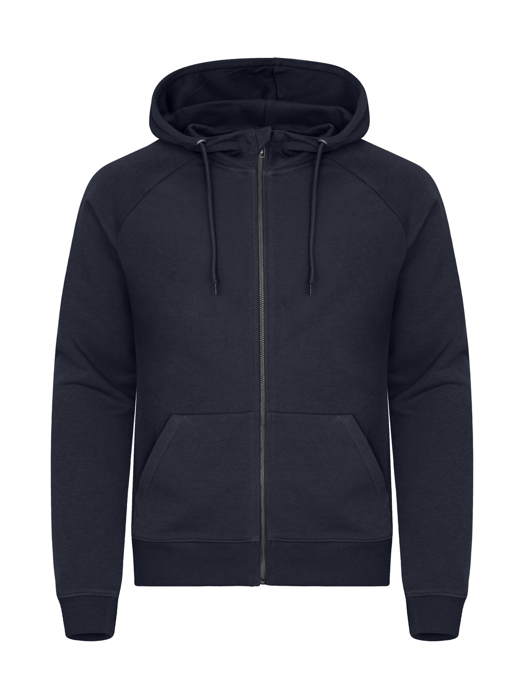 Hettejakke Clique Miami PRO Hoody Full Zip Herre – uten trykk – Marineblå