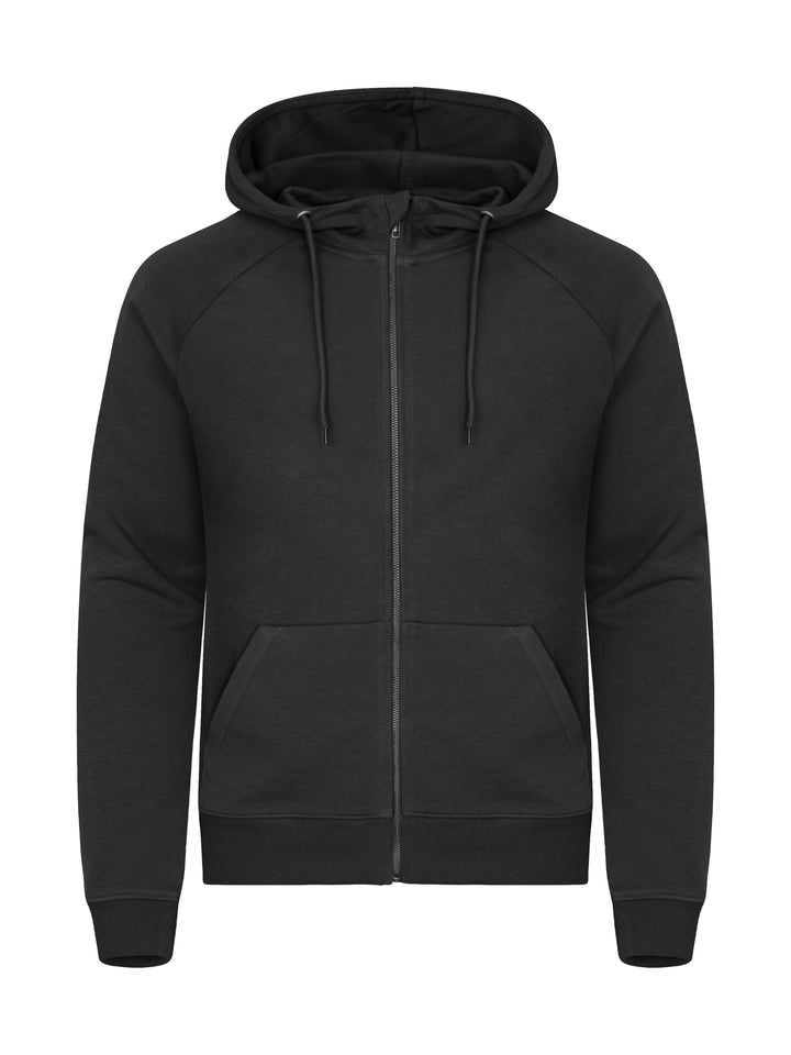 Hettejakke Clique Miami PRO Hoody Full Zip Herre – uten trykk – Sort
