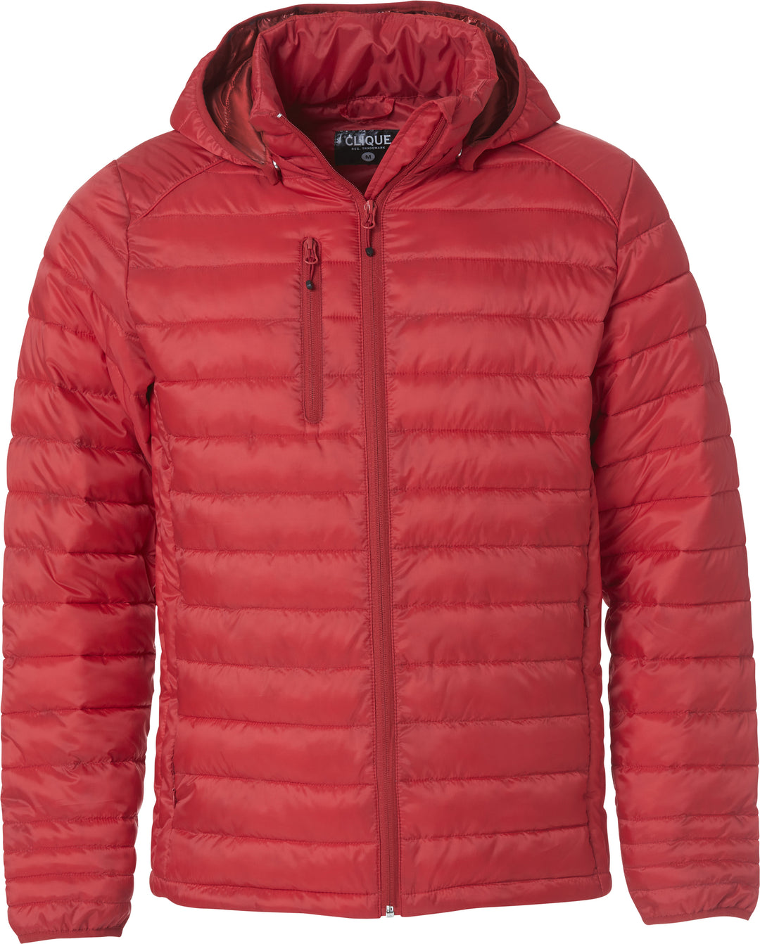 Jakke Clique Hudson Junior – uten trykk – Rød