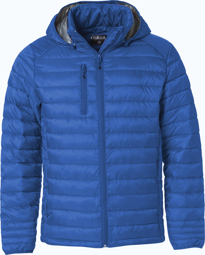Jakke Clique Hudson Junior – uten trykk – Kongeblå