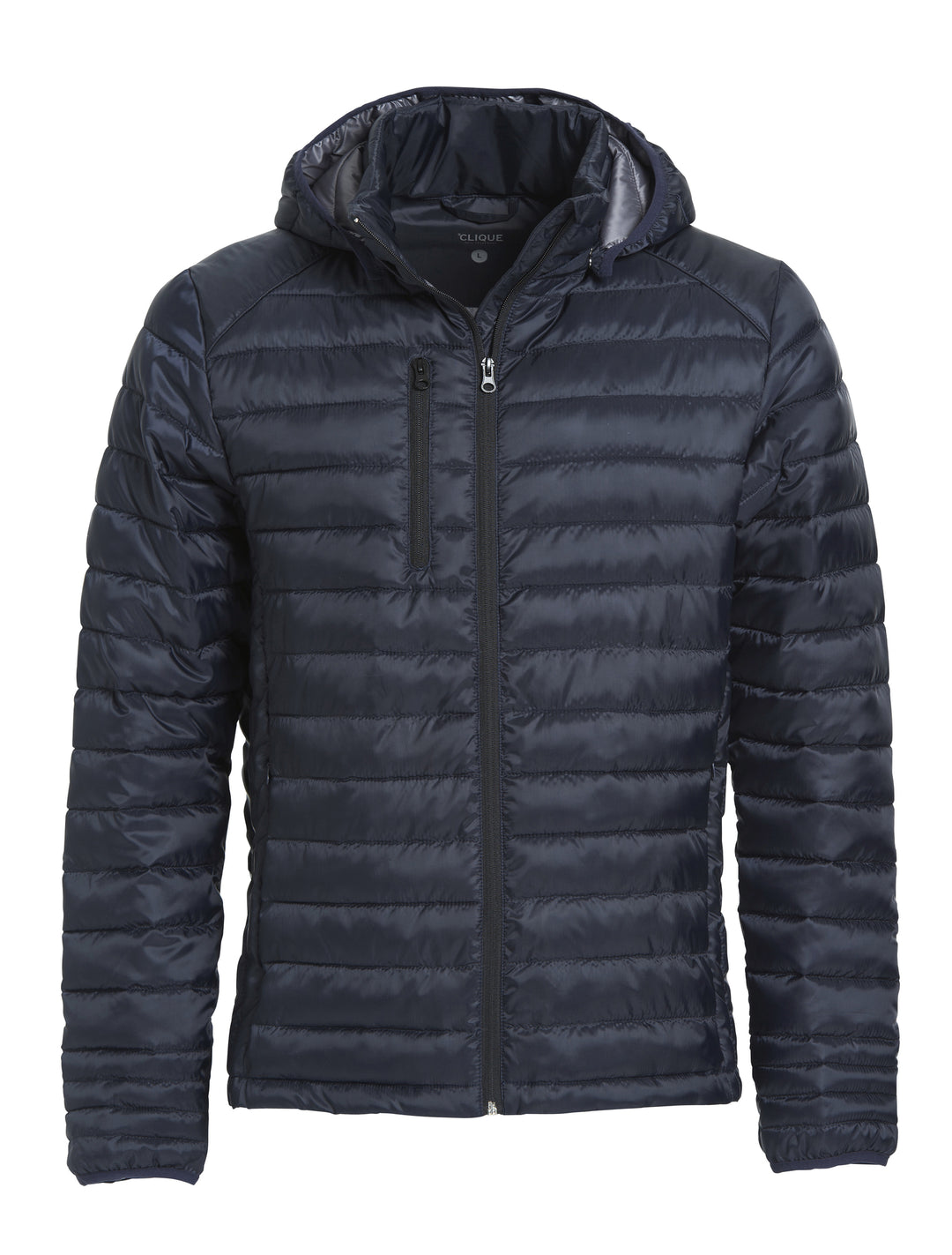 Jakke Clique Hudson Junior – uten trykk – Marineblå