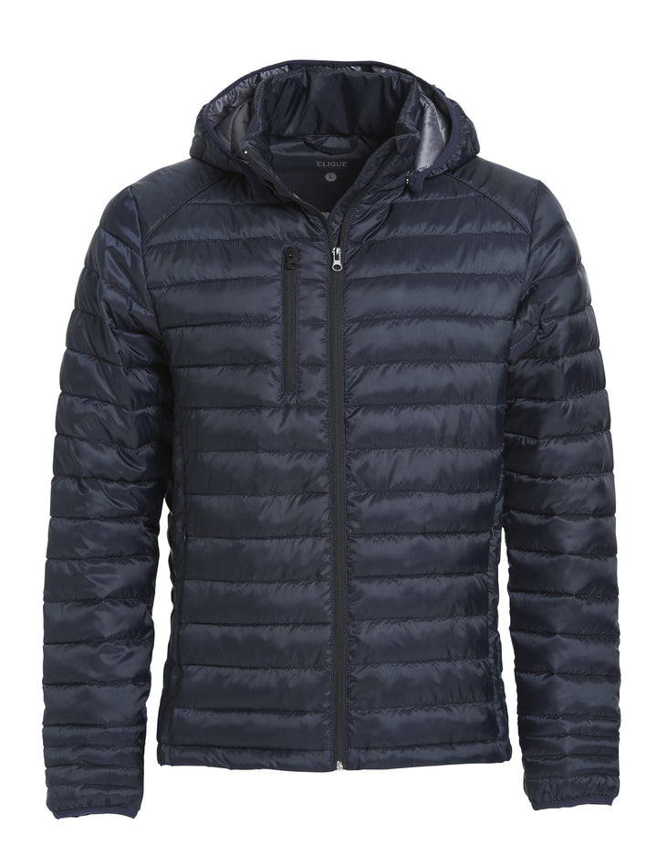 Jakke Clique Hudson Junior – uten trykk – Marineblå