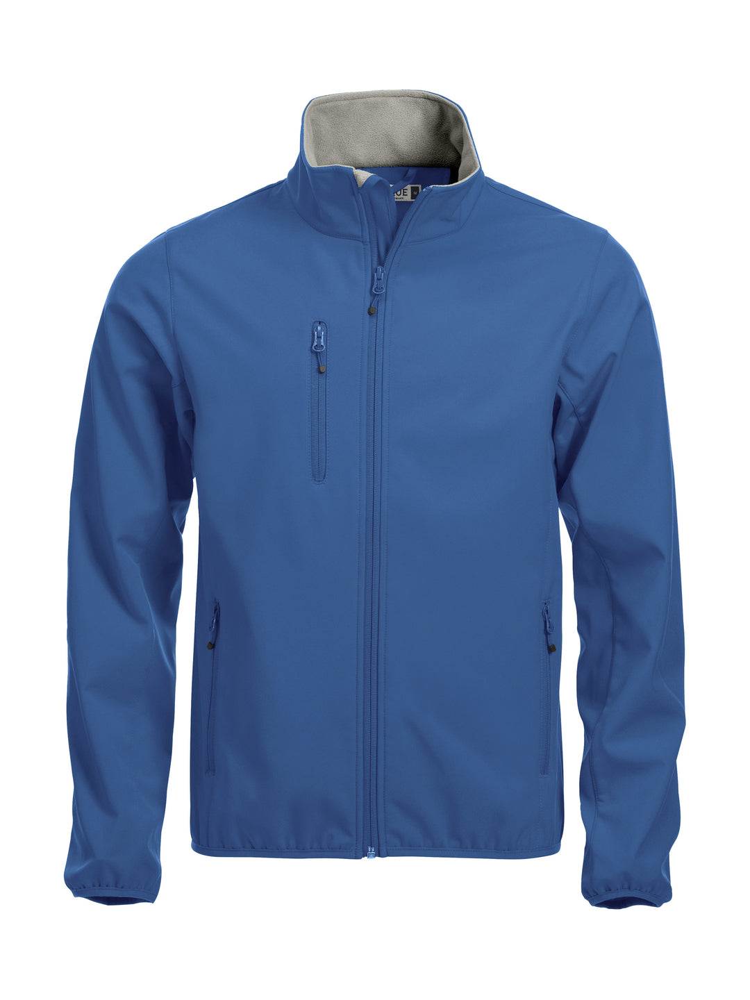 Softshelljakke Clique Basic Softshell Jacket Herre – uten trykk – Kongeblå