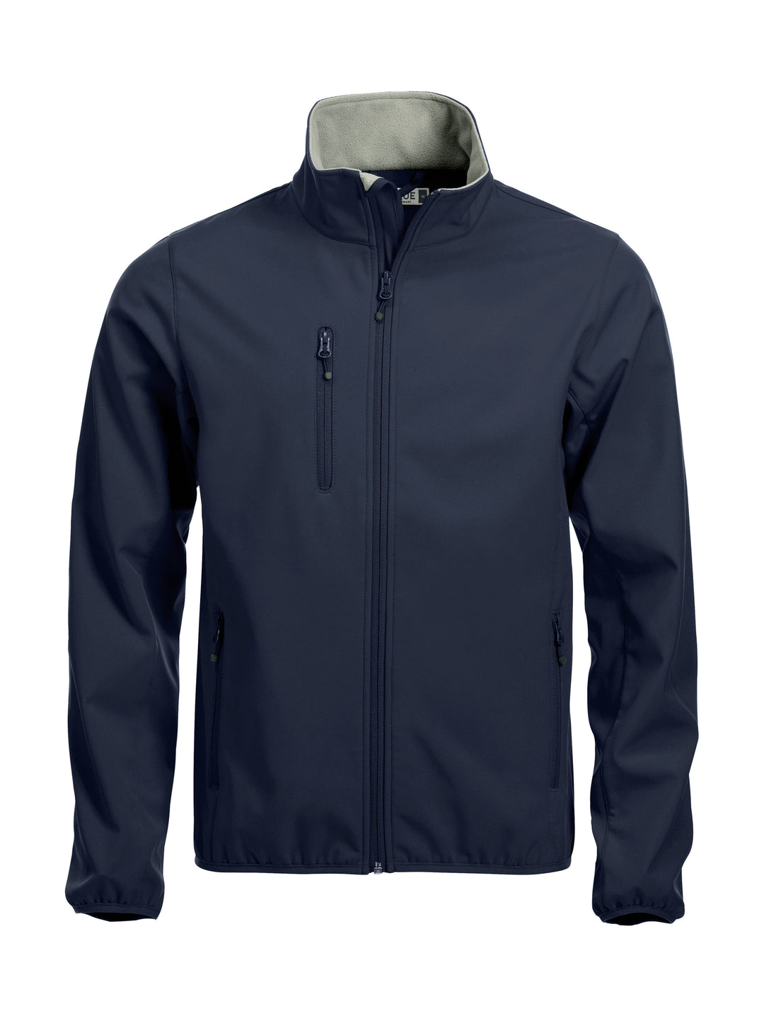 Softshelljakke Clique Basic Softshell Jacket Herre – uten trykk – Marineblå