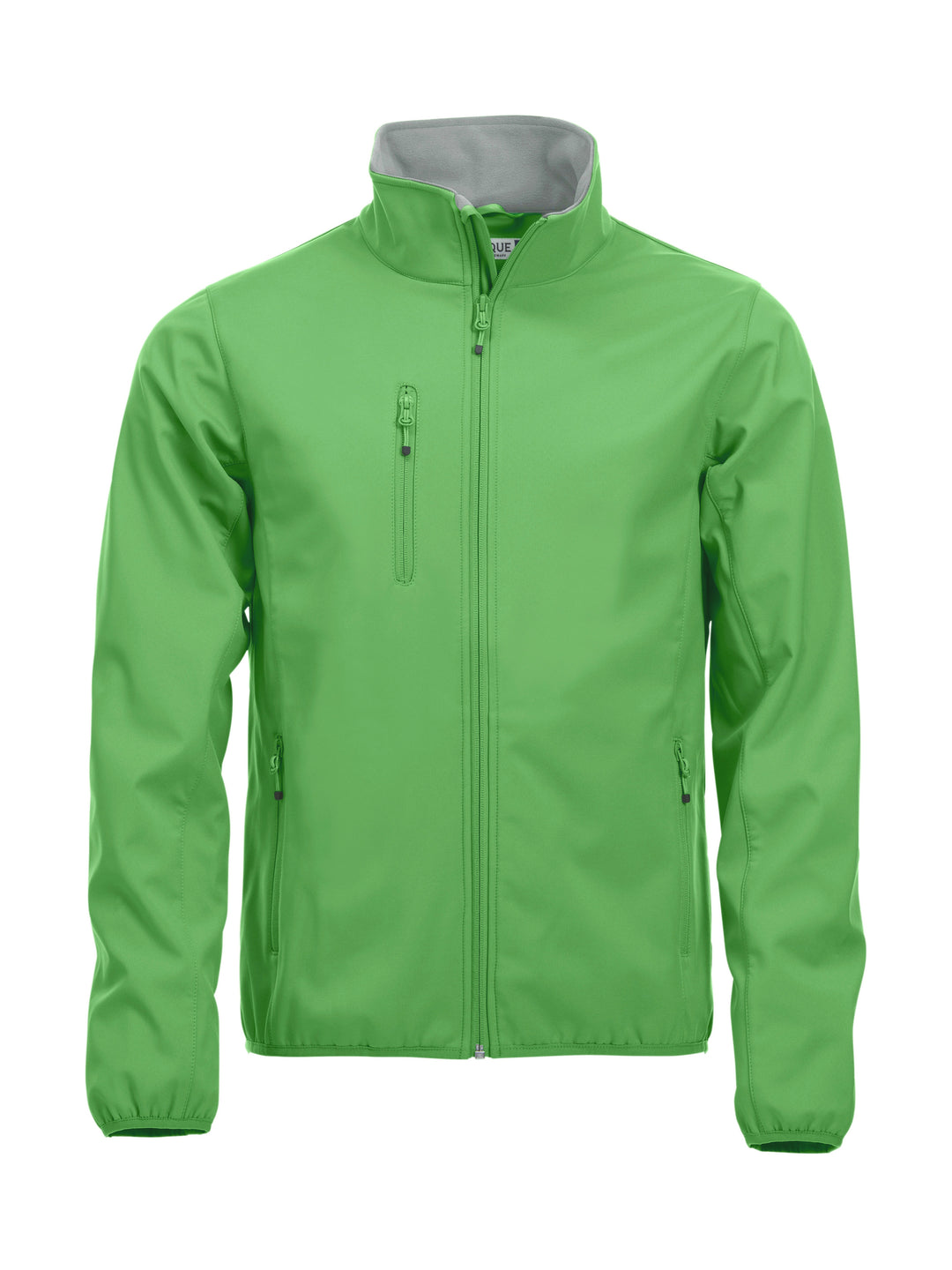 Softshelljakke Clique Basic Softshell Jacket Herre – uten trykk – Eplegrønn